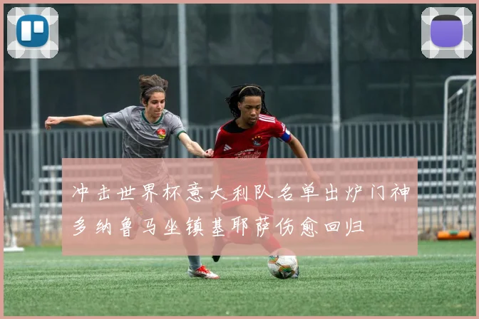 冲击世界杯意大利队名单出炉门神多纳鲁马坐镇基耶萨伤愈回归